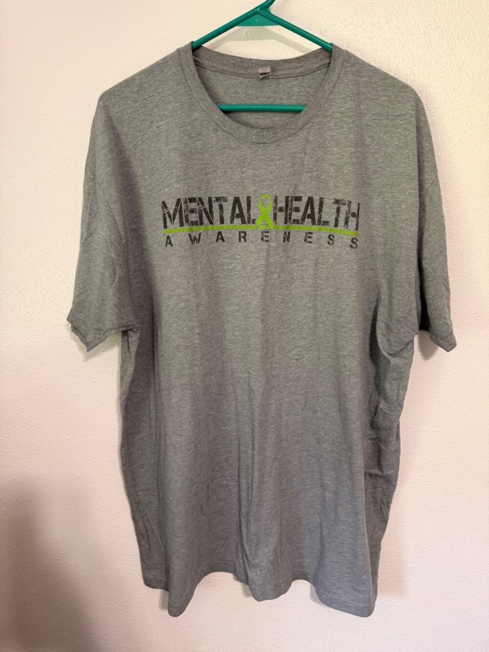 Next Level Tshirt Gray Til Vilhalla Project Break the Stigma TVP Size 2X